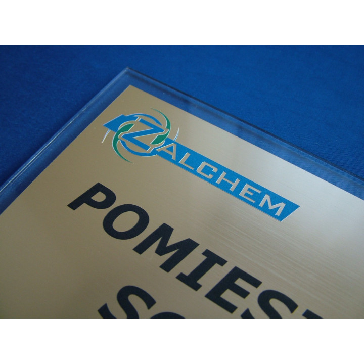 TABLICZKI NA DRZWI - PLEXI, LAMINAT TPL-001 (120 x 220mm)