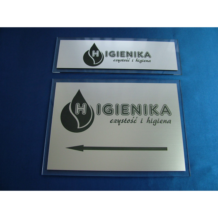 TABLICZKI NA DRZWI - PLEXI, LAMINAT TPL-001 (120 x 220mm)