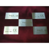 TABLICZKI ZNAMIONOWE INOX