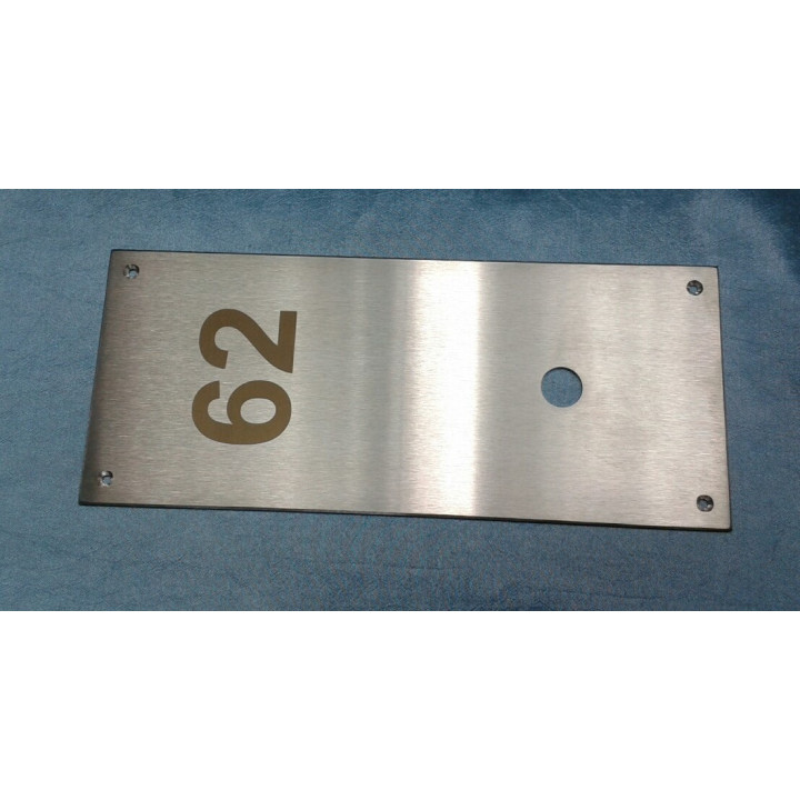 PANEL POD DZWONEK INOX