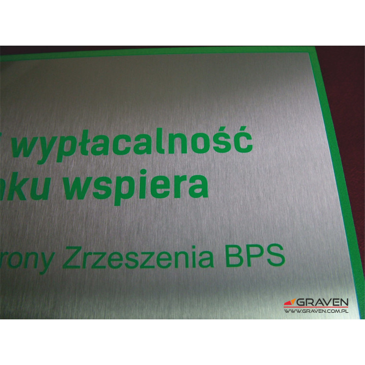 TABLICZKA METALOWA Z NADRUKIEM SM06 (280 x 190 )