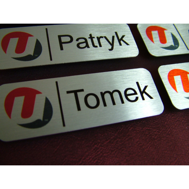 IDENTYFIKATOR IMIENNY METALOWY IM-019.1 (26 x 75mm)