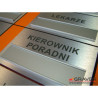 TABLICZKA DIBOND + profil (240 x 120mm)