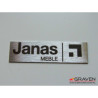 TABLICZKA OPISOWA INOX (13 x 45 mm)