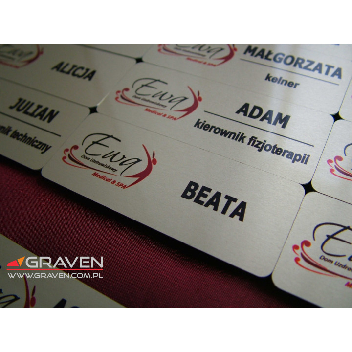 IDENTYFIKATOR IMIENNY METALOWY IM-019 - ŻABKA