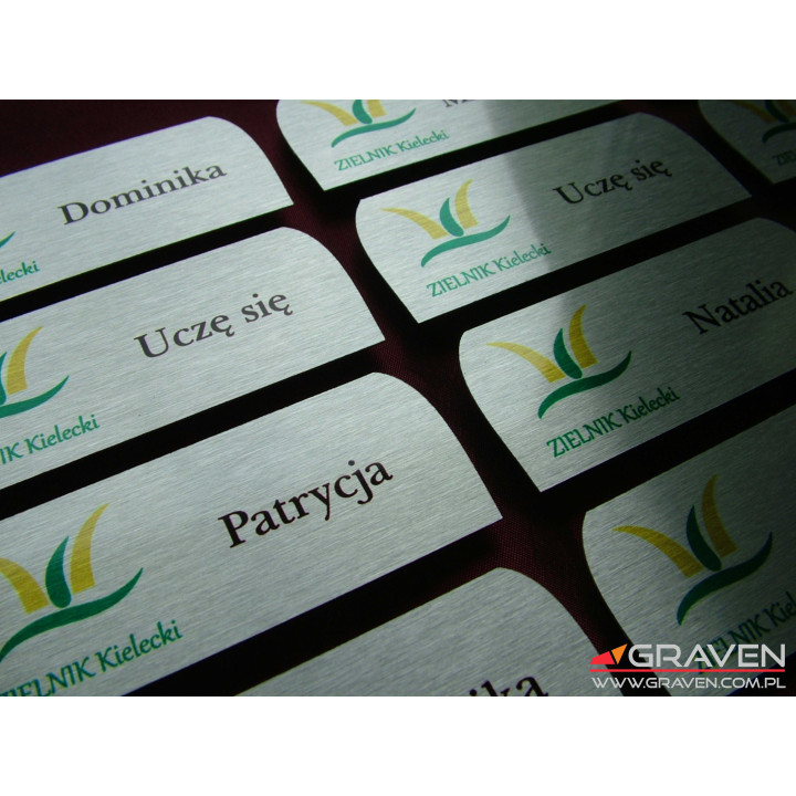 IDENTYFIKATOR IMIENNY METALOWY IM-019 - AGRAFKA