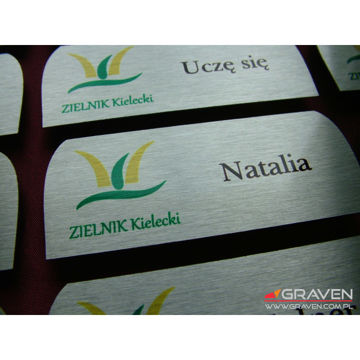 IDENTYFIKATOR IMIENNY METALOWY - AGRAFKA