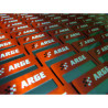 IDENTYFIKATOR METALOWY Z OKIENKIEM - ŻABKA