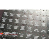 TABLICZKI OPISOWE ALUMINIUM ANODOWANE