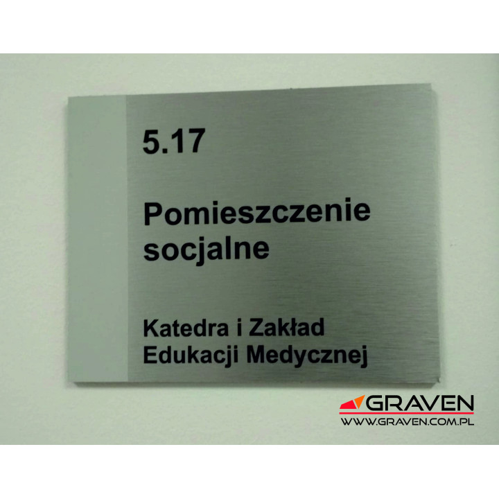 TABLICZKA DIBOND  (140 x 180 mm)