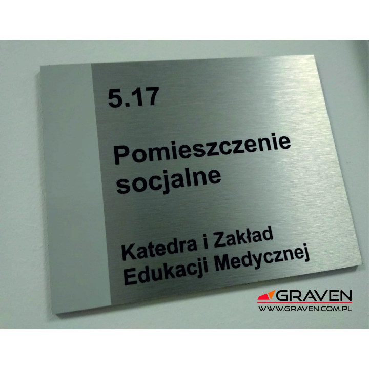 TABLICZKA DIBOND  (140 x 180 mm)