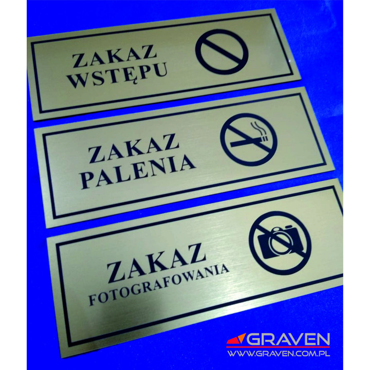 TABLICZKA NA DRZWI T-021 (70 x 200mm)