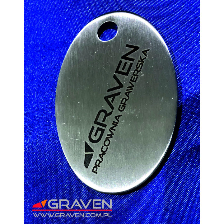 BRELOK STAL NIERDZEWNA STANDARD 40x60 mm