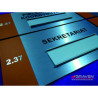 TABLICZKA DIBOND + profil (240 x 120mm)