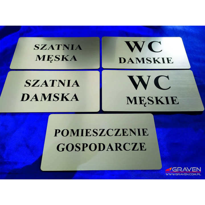 TABLICZKA NA DRZWI (100 x 200 mm)