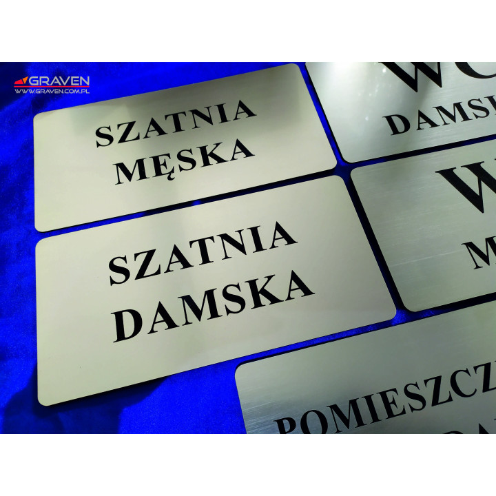 TABLICZKA NA DRZWI (100 x 200 mm)
