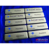 IDENTYFIKATOR WYPUKŁY METALOWY (26x90 mm)