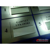 TABLICA Z LAMINATU + PROFIL (150 x 210 mm)