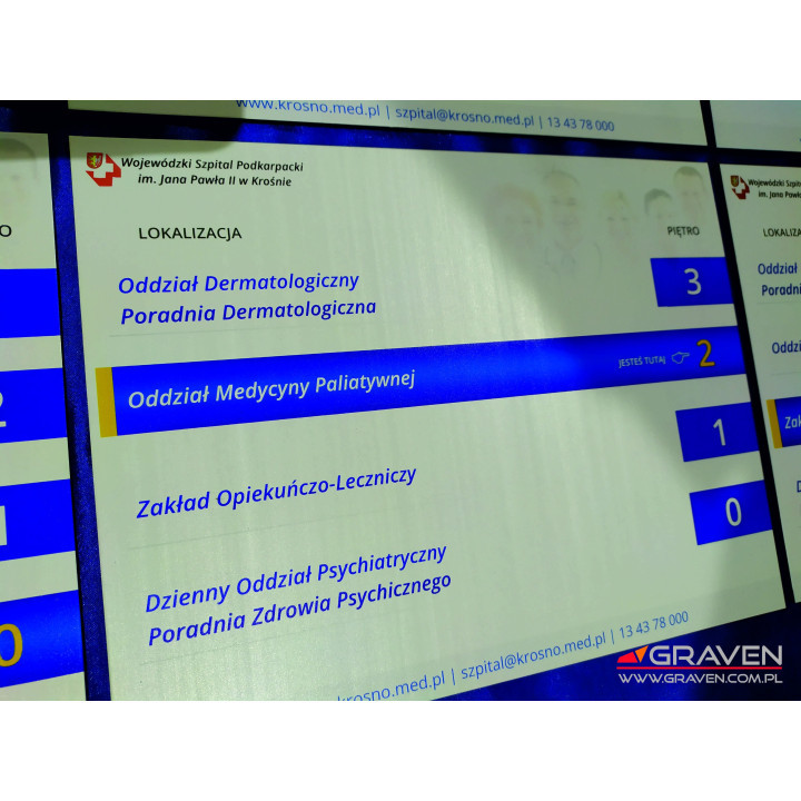 TABLICZKA DIBOND - CAŁOŚCIOWY NADRUK UV