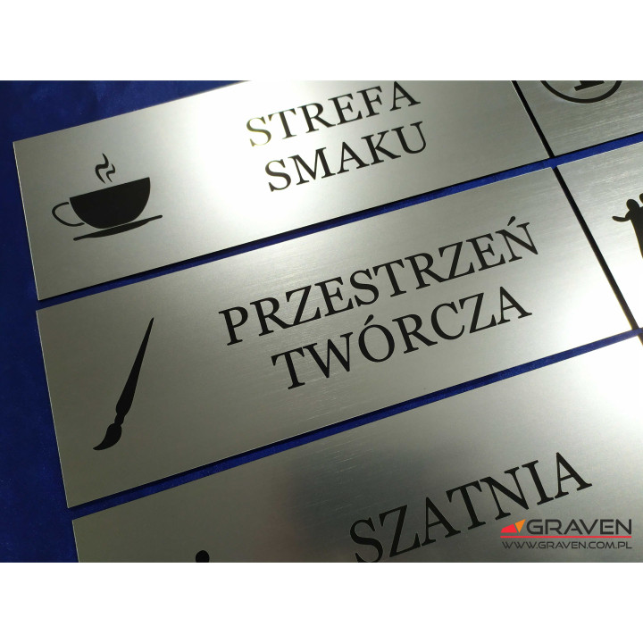 TABLICZKA NA DRZWI T-021 (70 x 200mm)