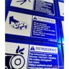 TABLICZKI ZNAMIONOWE ALUMINIUM ANODOWANE