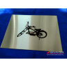 TABLICZKA NA DRZWI INOX (90x150 mm)