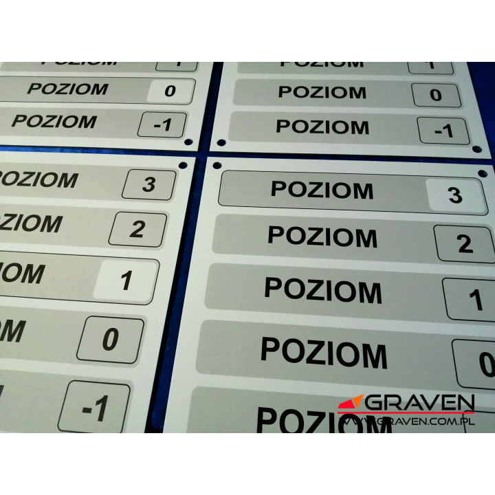 TABLICZKA DIBOND - NADRUK UV (300x30mm)