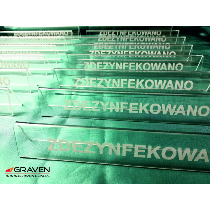 STOJAK "REZERWACJA" 
