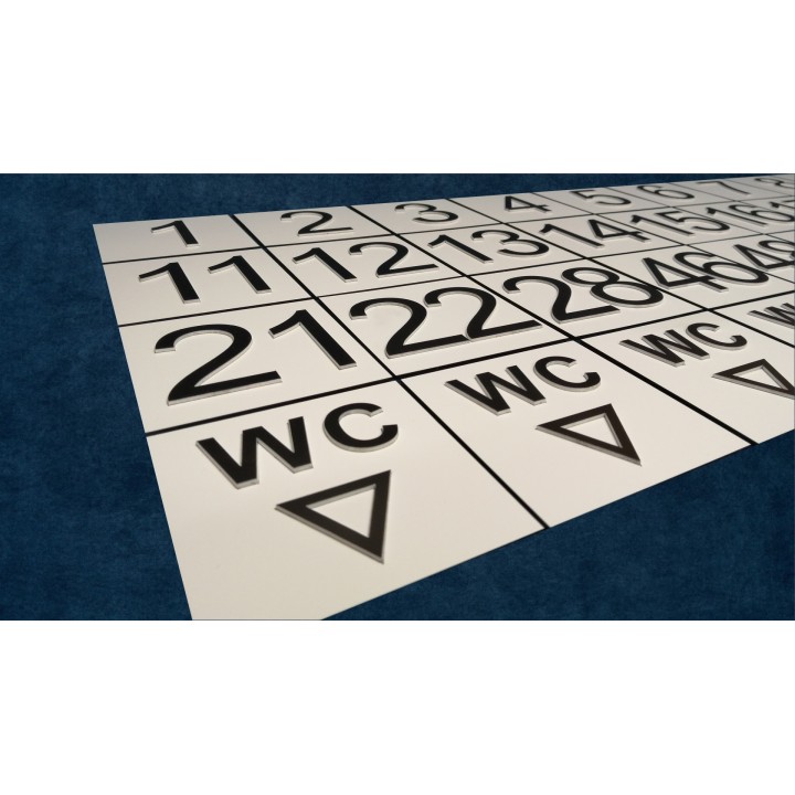 TABLICZKI 3D LAMINAT GRAWERSKI