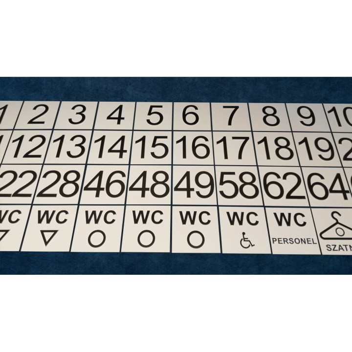 TABLICZKI 3D LAMINAT GRAWERSKI