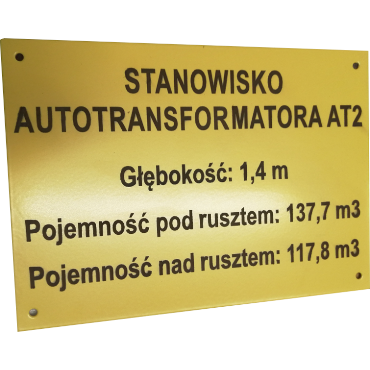 TABLICZKA METALOWA GRAWER LASEROWY