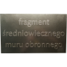TABLICA MOSIĘŻNA Z KOTWAMI