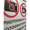 TABLICZKA ZAKAZ FOTOGRAFOWANIA