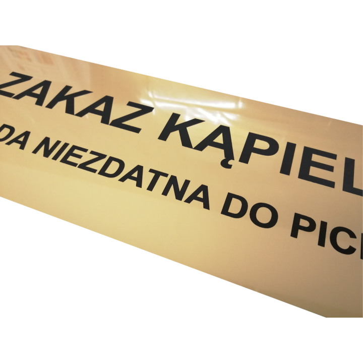 TABLICZKA ALUMINIUM ZŁOTE